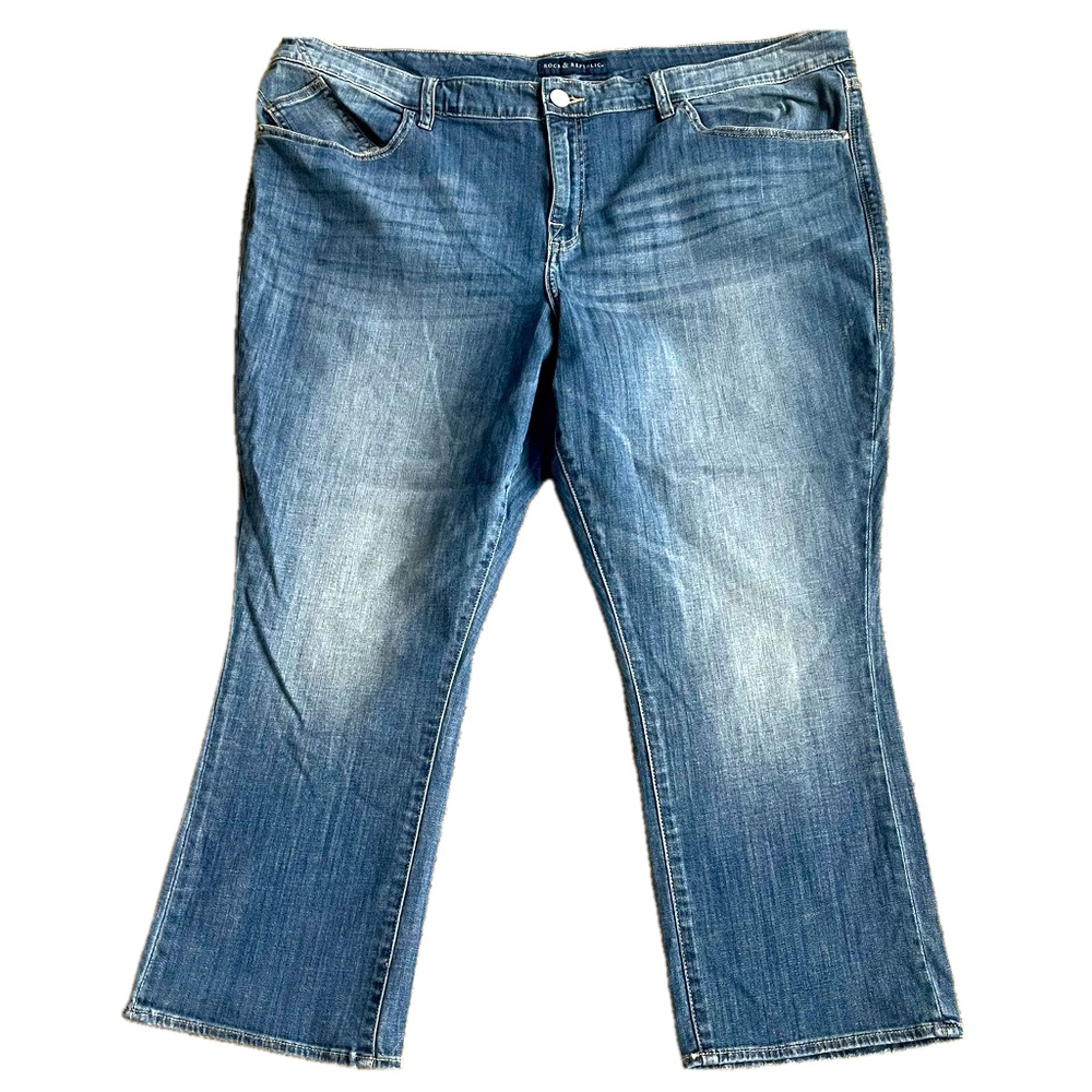 Rock & Republic Kendall Women's Stretch Ankle Jeans sz 24